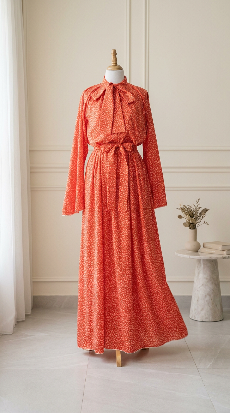 Robe – Mauve Secret Floral