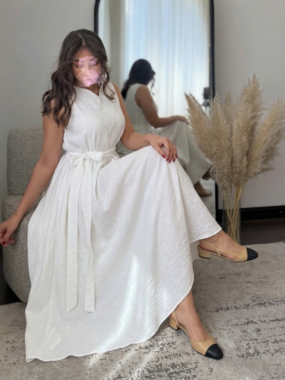 Ensemble Crop Top & Robe d'Été – MERVAY
