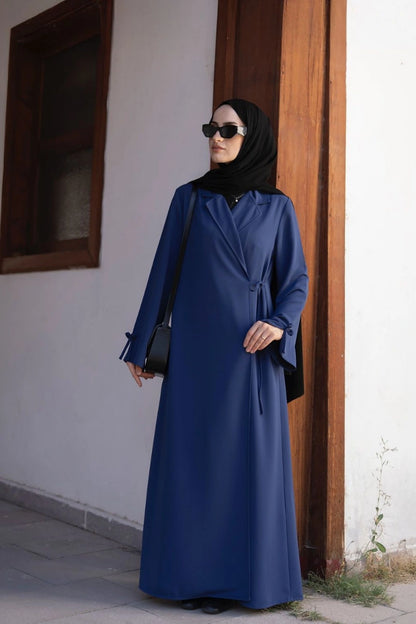 Abaya Cache-Cœur à Nœuds