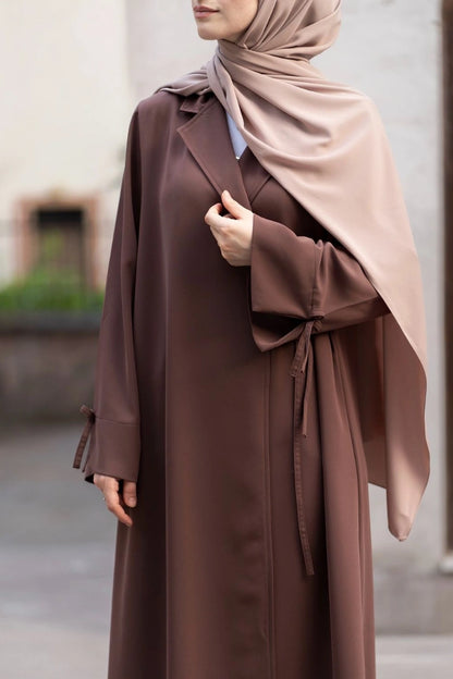 Abaya Cache-Cœur à Nœuds