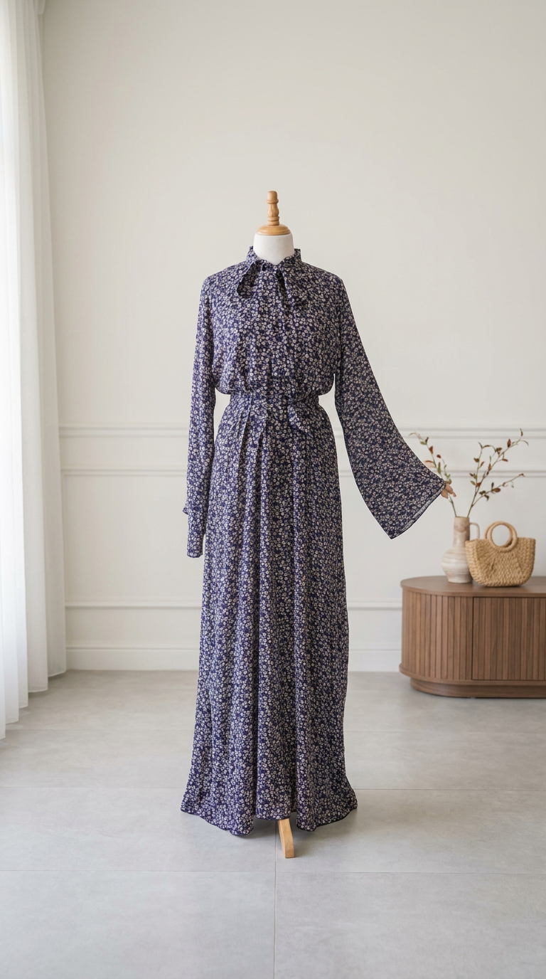 Robe  – Mauve Secret Floral
