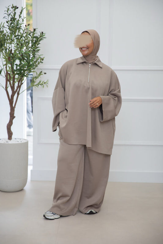 Ensemble Hijab Mervay - Élégance et Confort