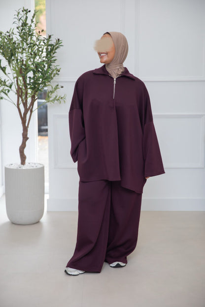 Ensemble Hijab Mervay - Élégance et Confort
