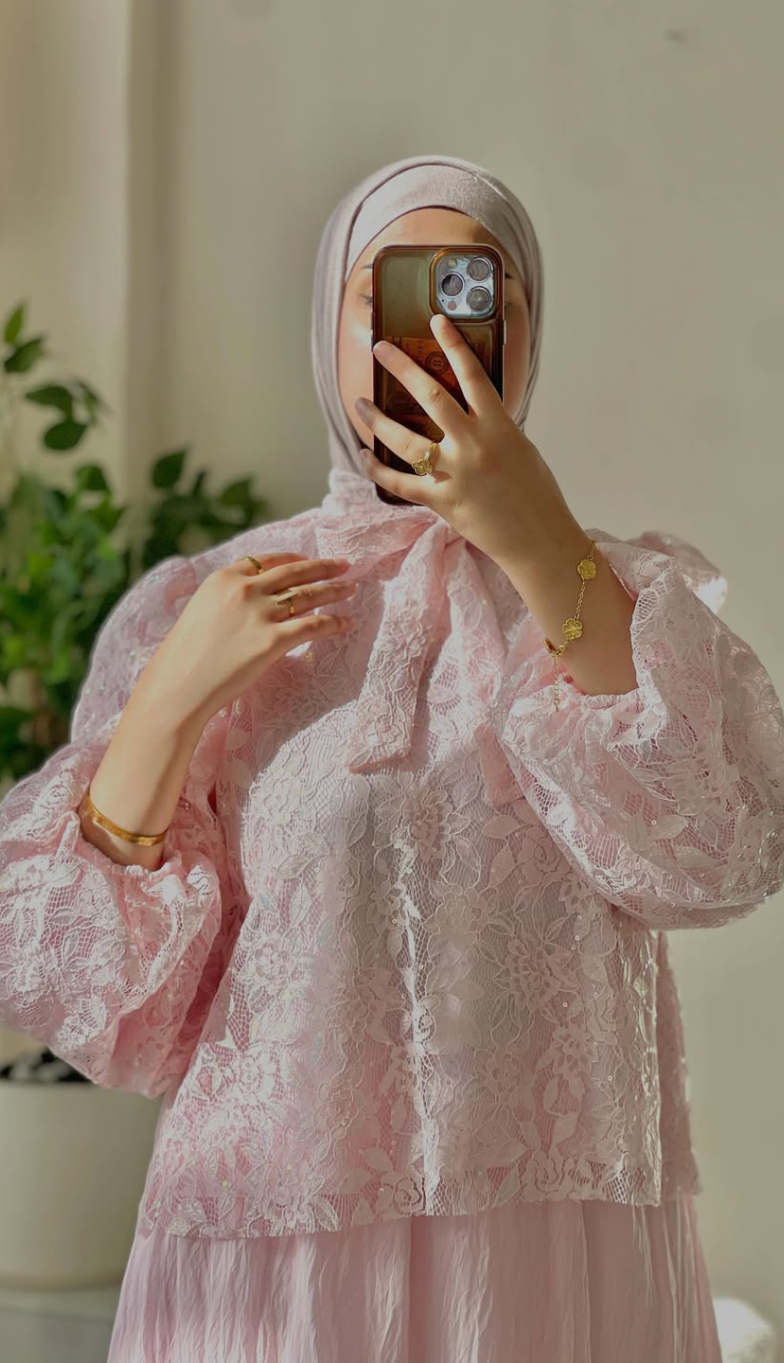 Ensemble Deux Pièces en Dentelle Élégant