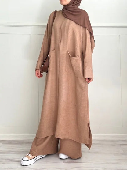 Ensemble Hijab Mervay – Élégance et Confort Réunis