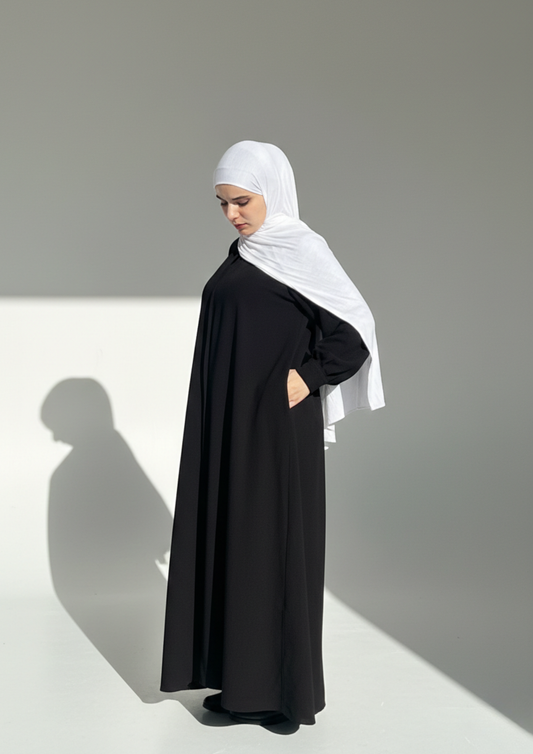 Abaya Mervay Tricoté
