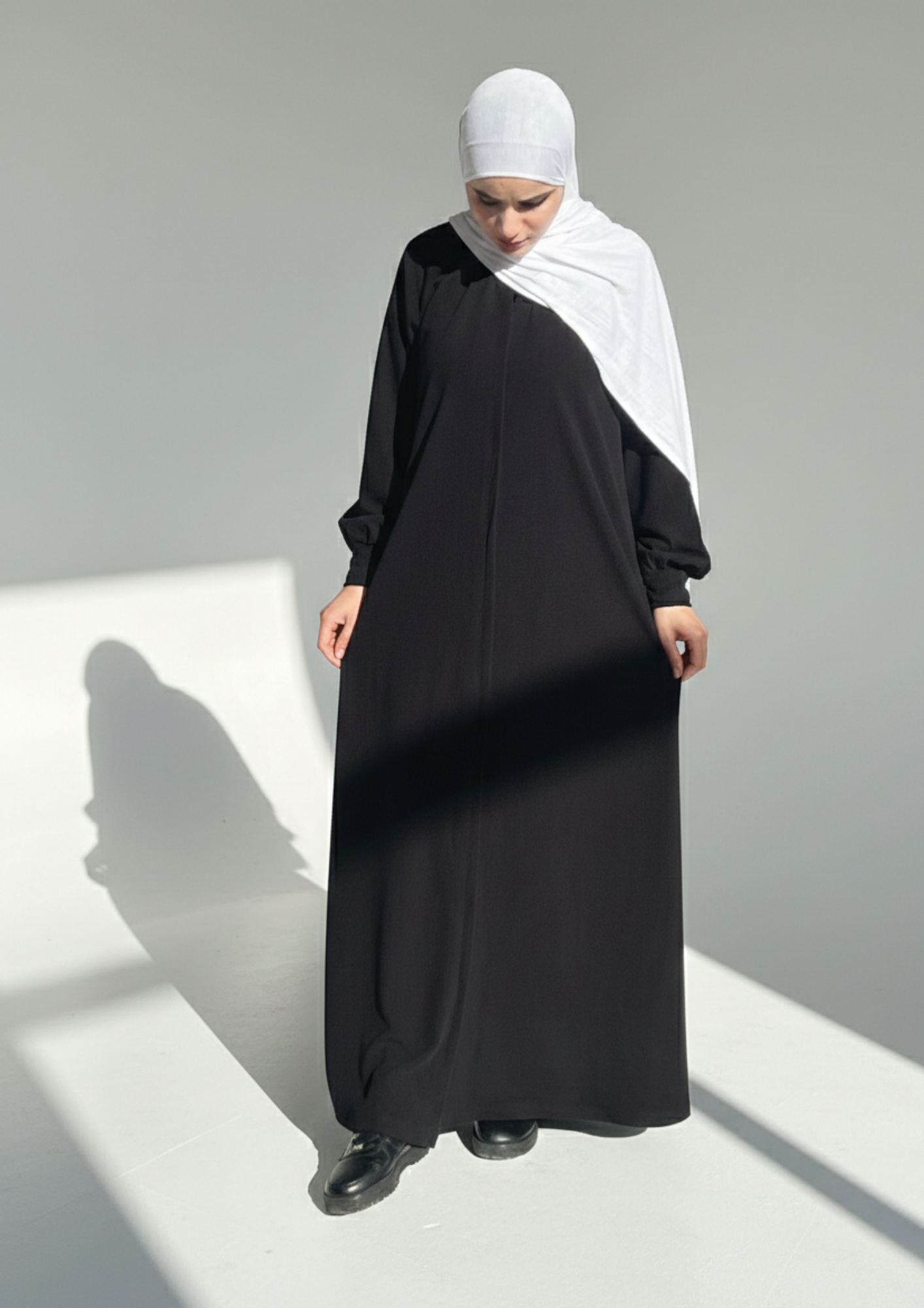 Abaya Mervay Tricoté