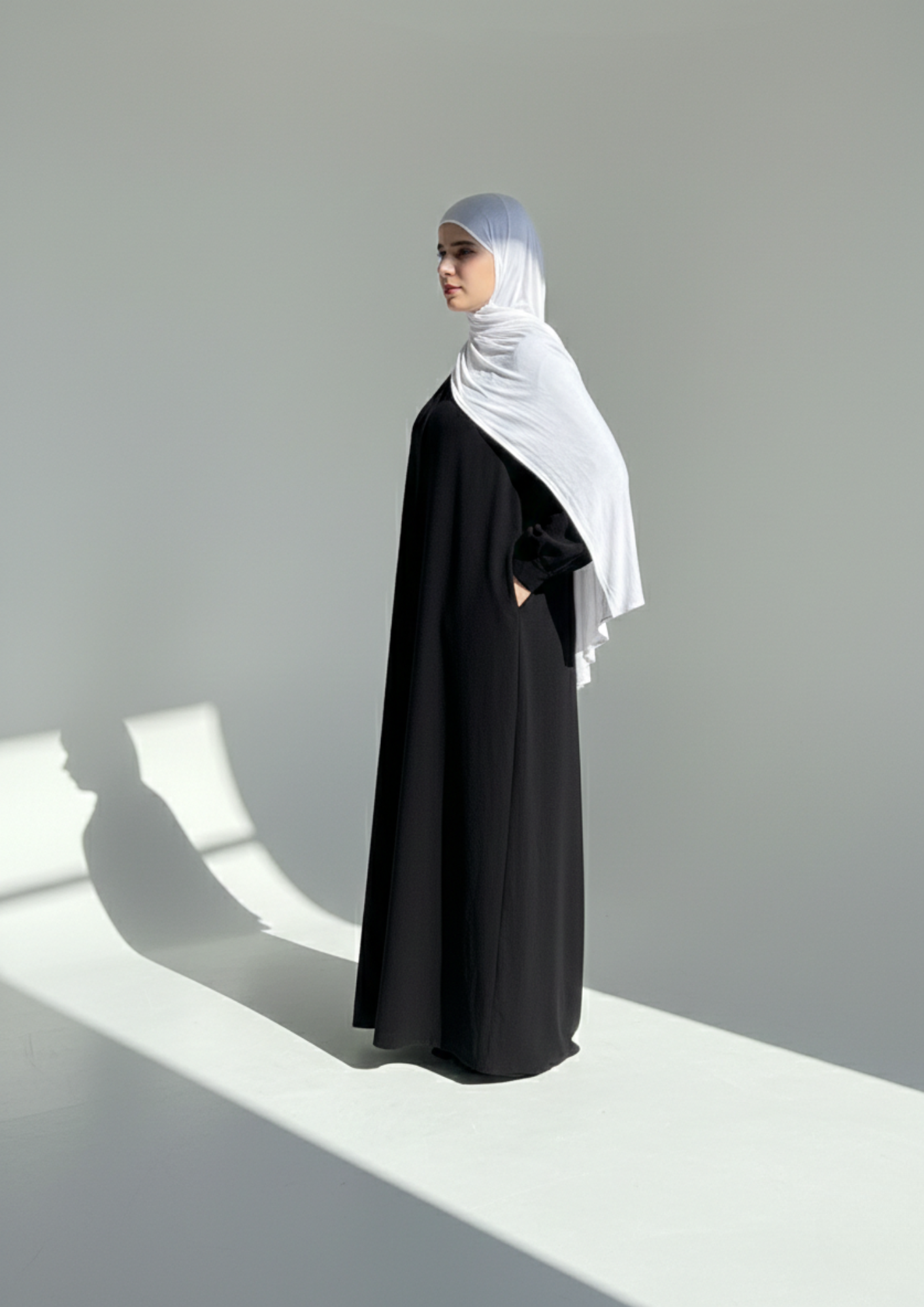 Abaya Mervay Tricoté