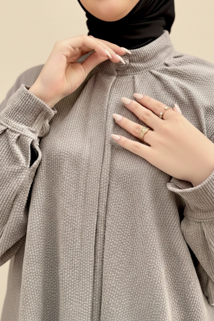 Abaya Mervay Tricoté