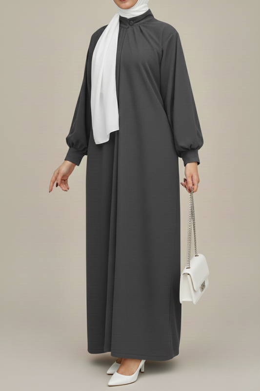 Abaya Mervay Tricoté