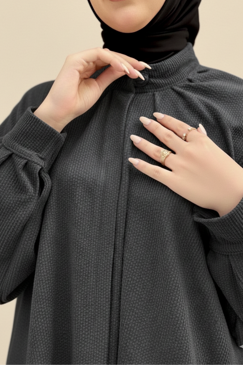 Abaya Mervay Tricoté