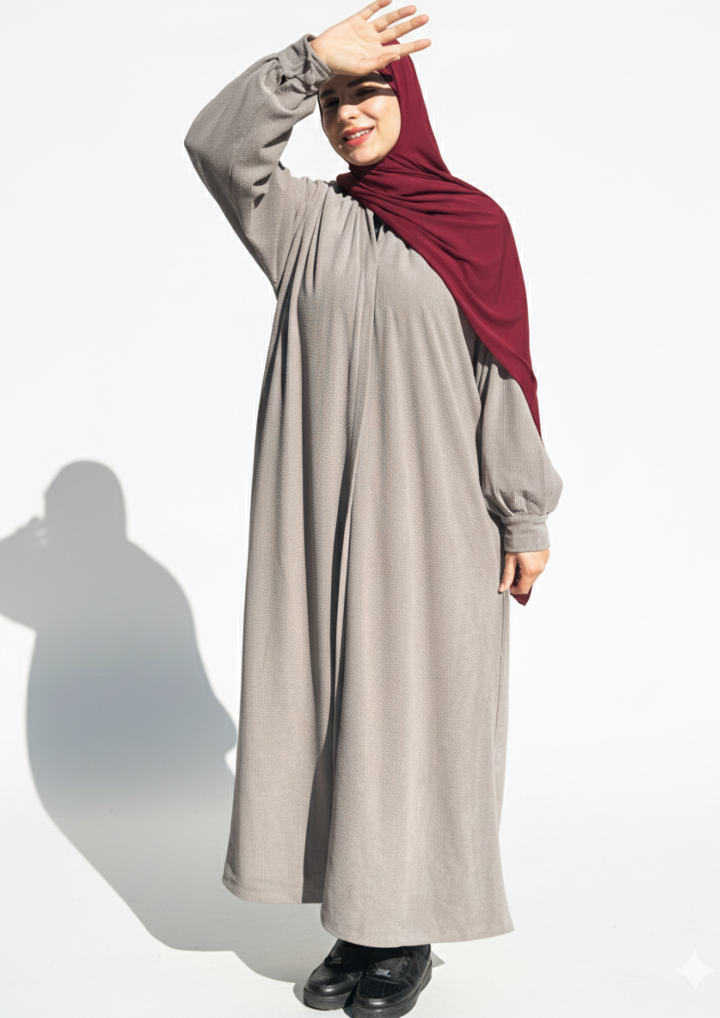 Abaya Mervay Tricoté