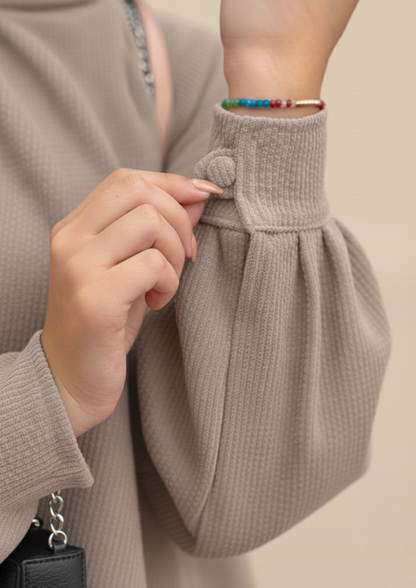 Abaya Mervay Tricoté
