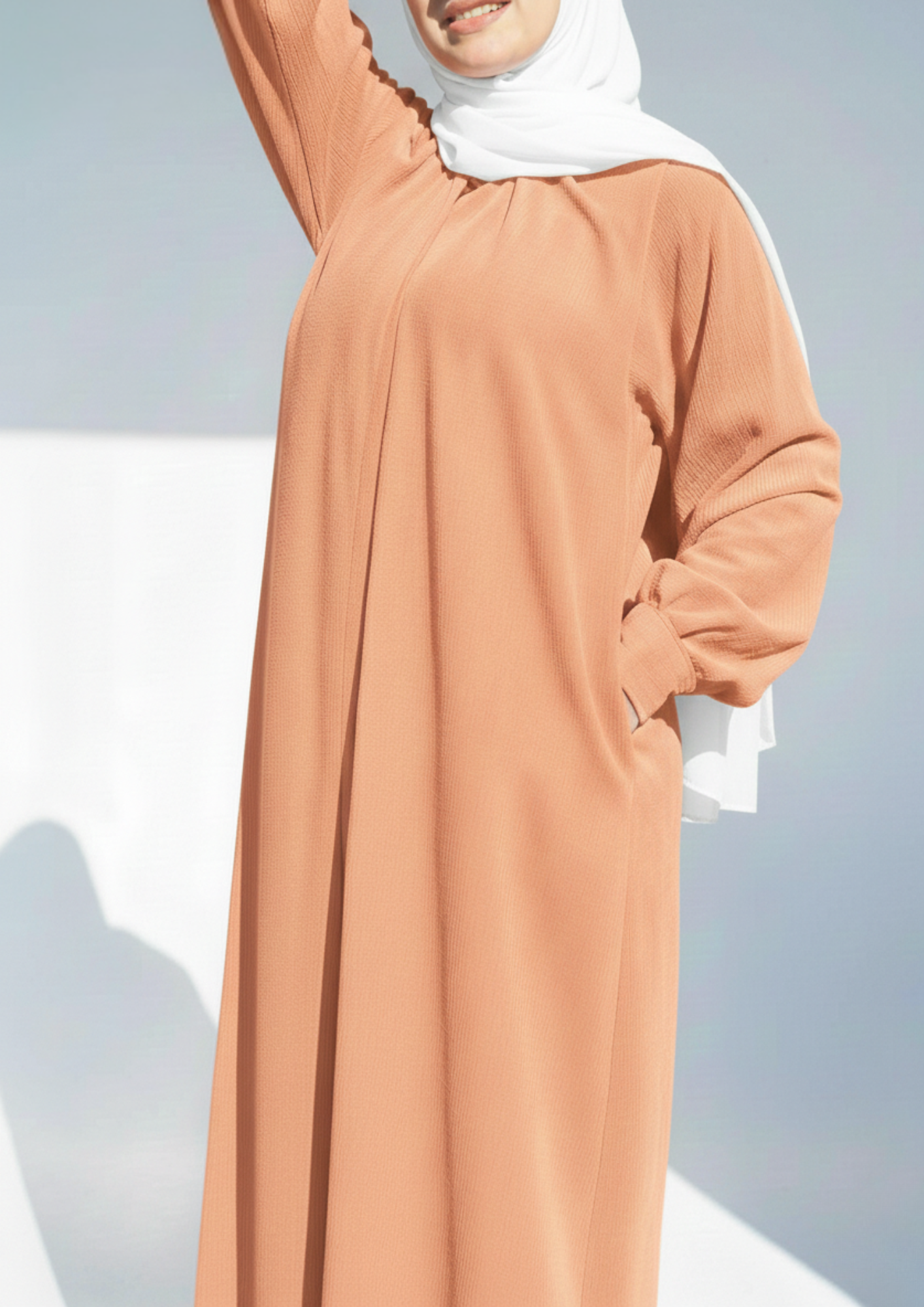 Abaya Mervay Tricoté