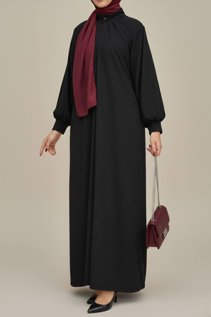 Abaya Mervay Tricoté