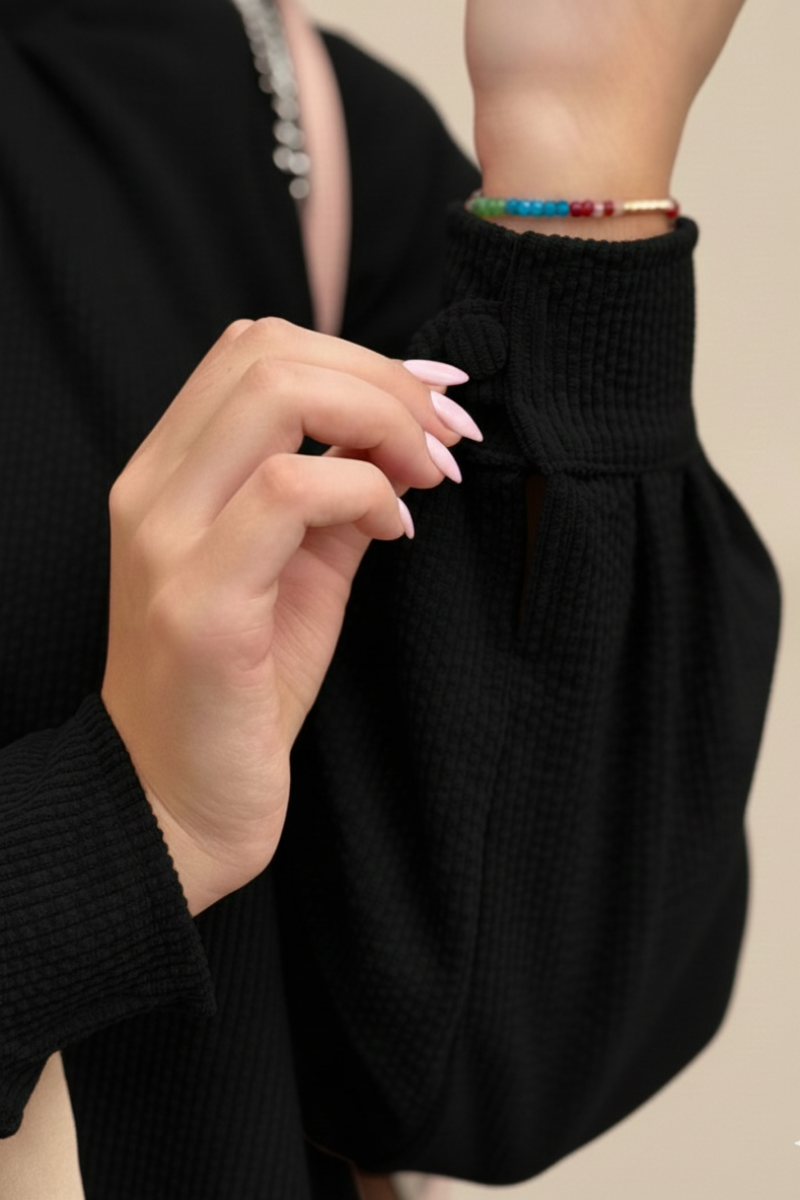 Abaya Mervay Tricoté