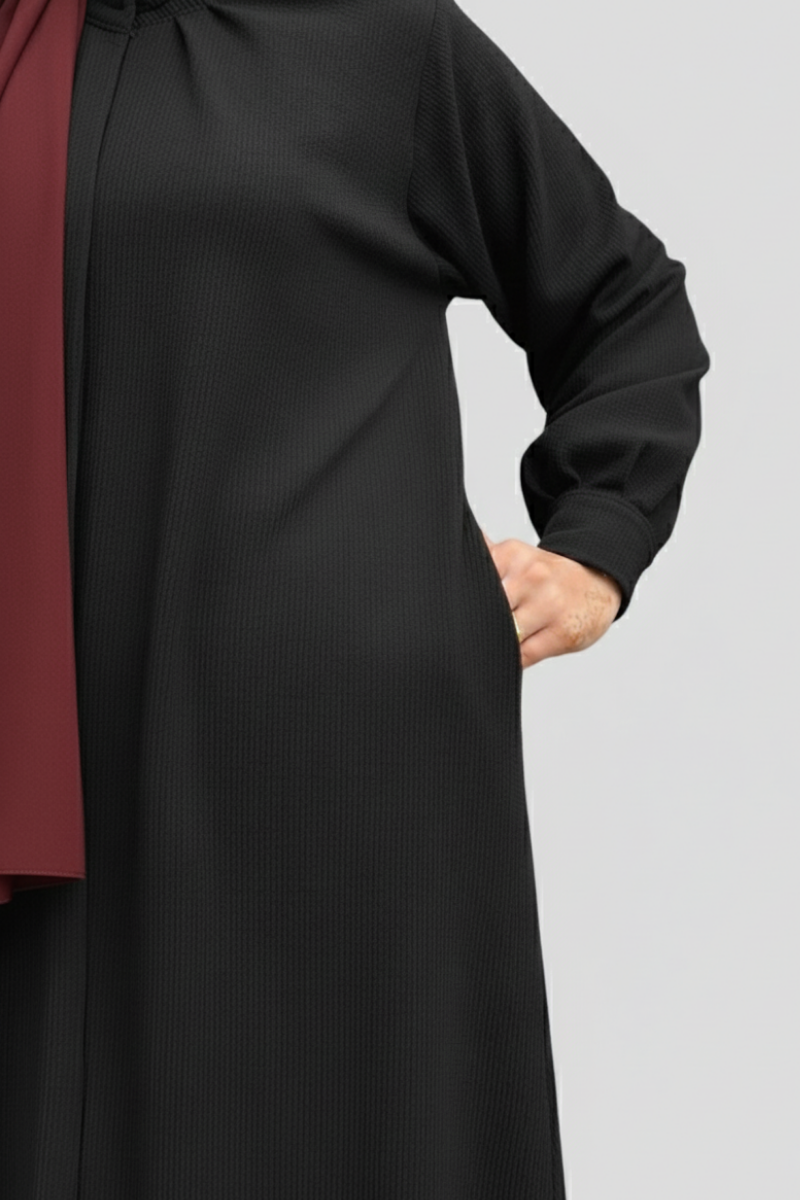 Abaya Mervay Tricoté