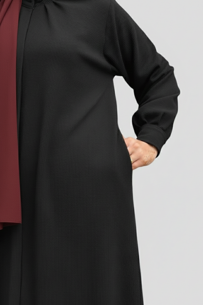 Abaya Mervay Tricoté