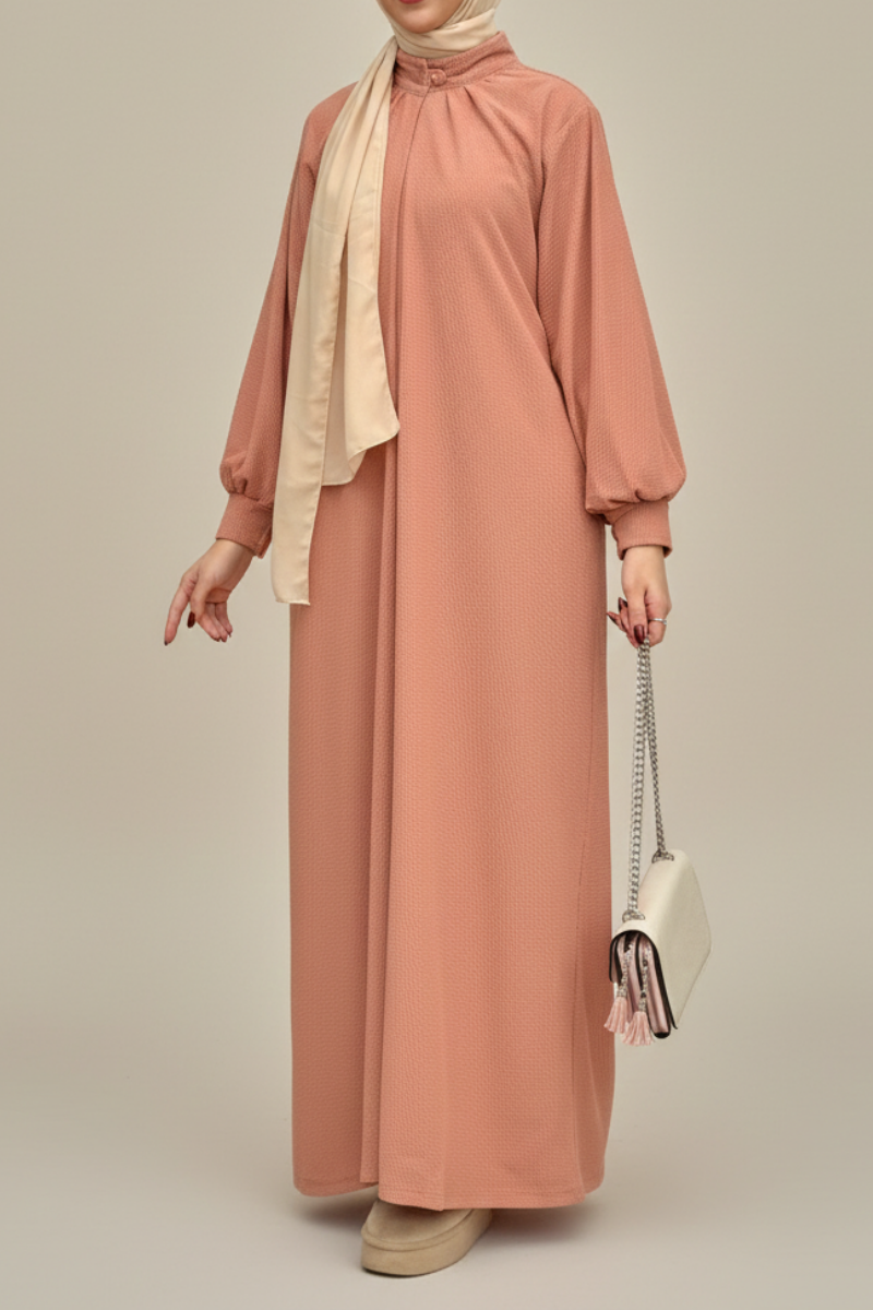 Abaya Mervay Tricoté