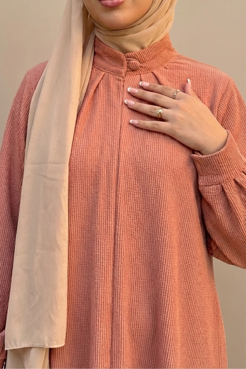 Abaya Mervay Tricoté