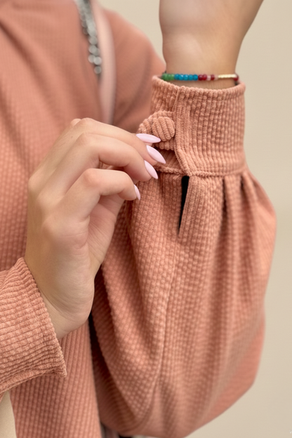 Abaya Mervay Tricoté