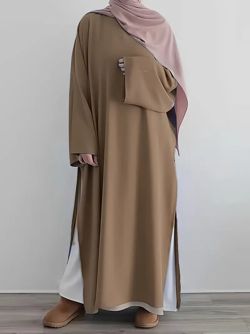 Ensemble Abaya Deux Pièces – Élégance et Modernité