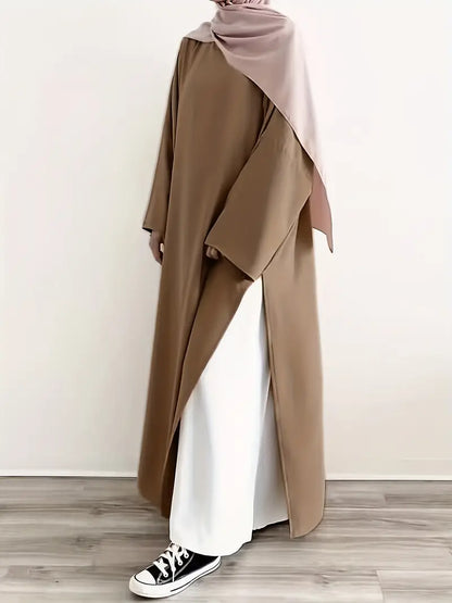 Ensemble Abaya Deux Pièces – Élégance et Modernité