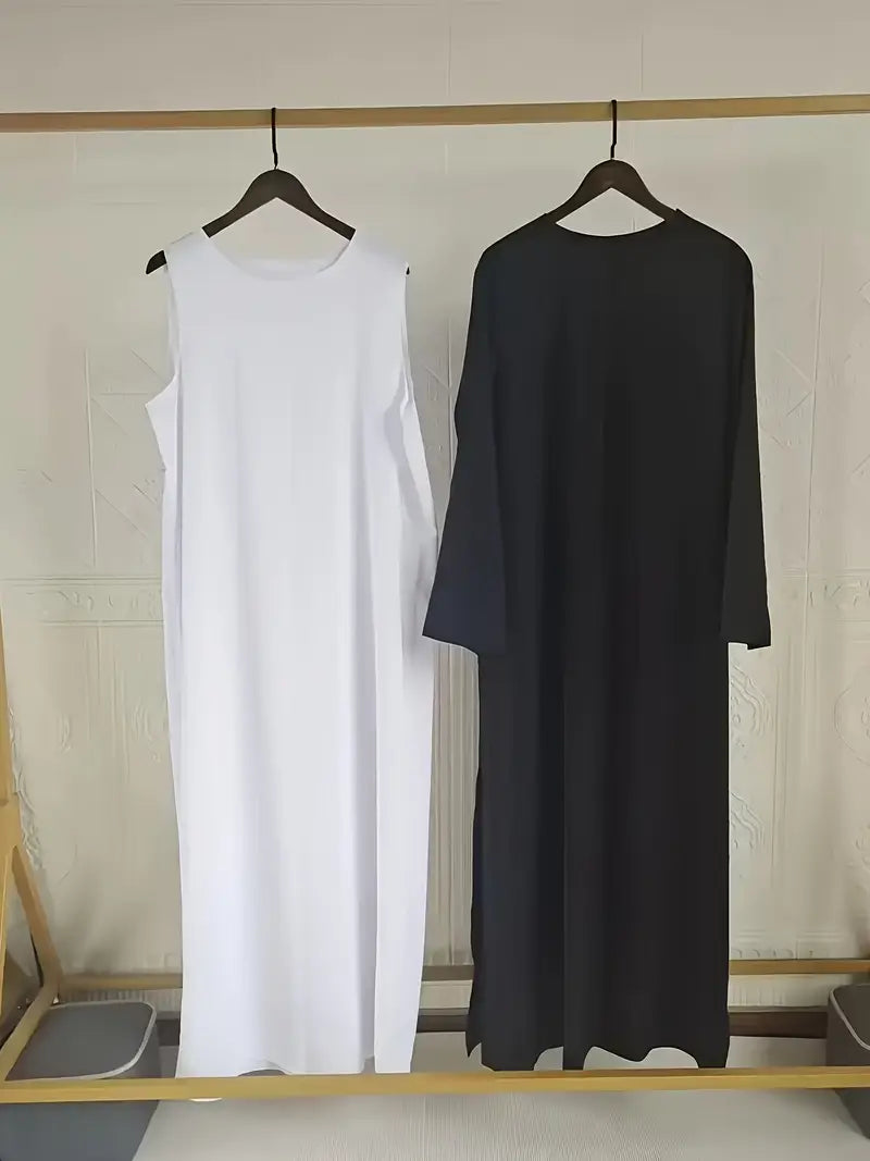 Ensemble Abaya Deux Pièces – Élégance et Modernité