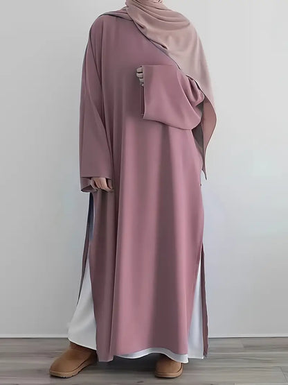 Ensemble Abaya Deux Pièces – Élégance et Modernité