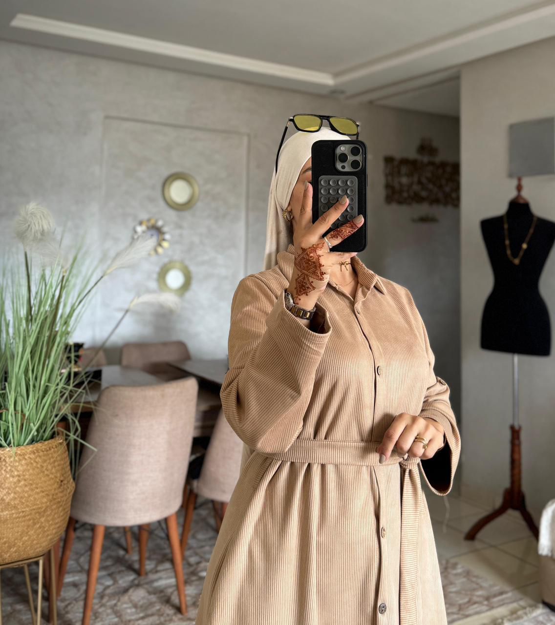 Robe Boutons – Collection Hiver Mervay