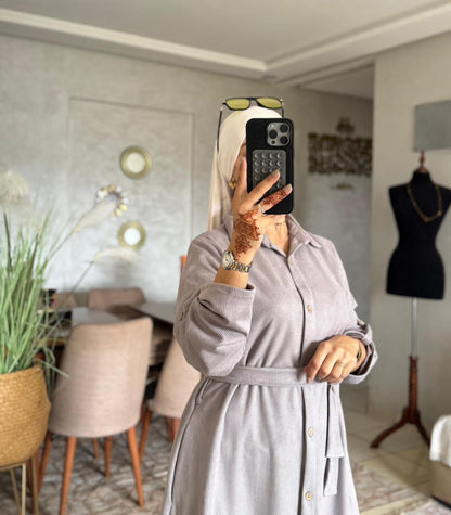 Robe Boutons – Collection Hiver Mervay