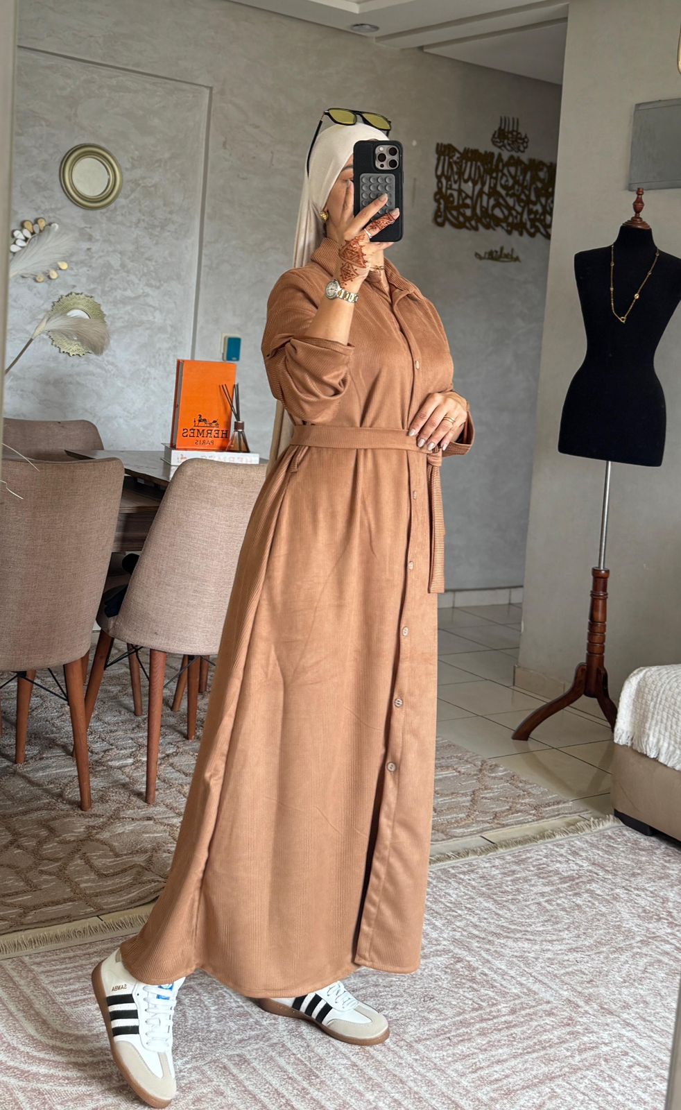 Robe Boutons – Collection Hiver Mervay