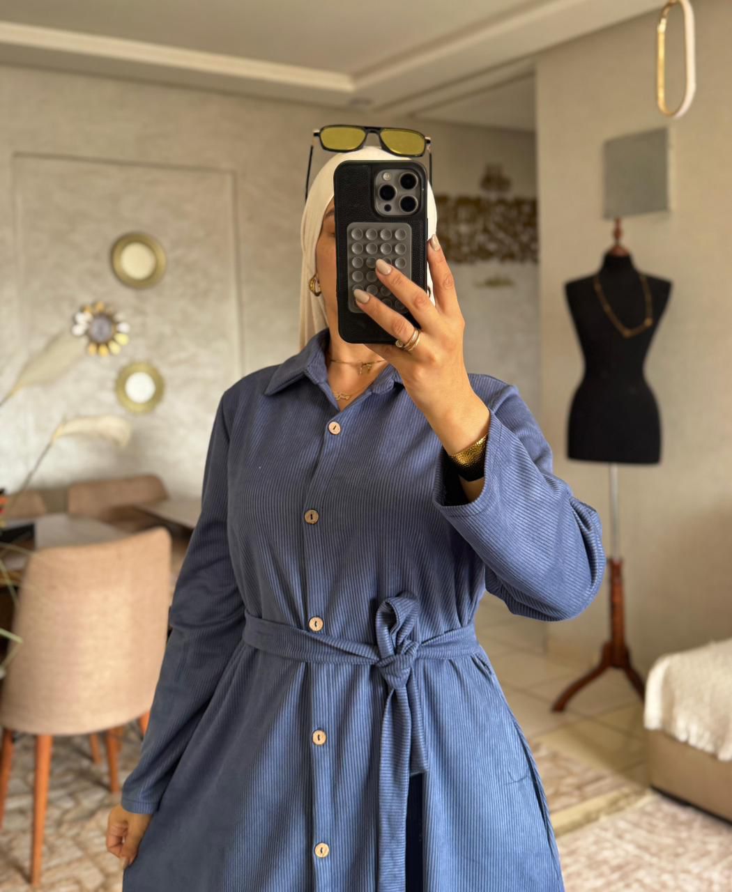 Robe Boutons – Collection Hiver Mervay